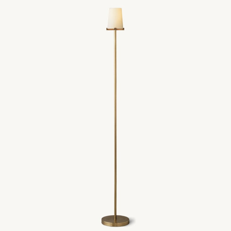 Briesha Fabric Shade Floor Lamp