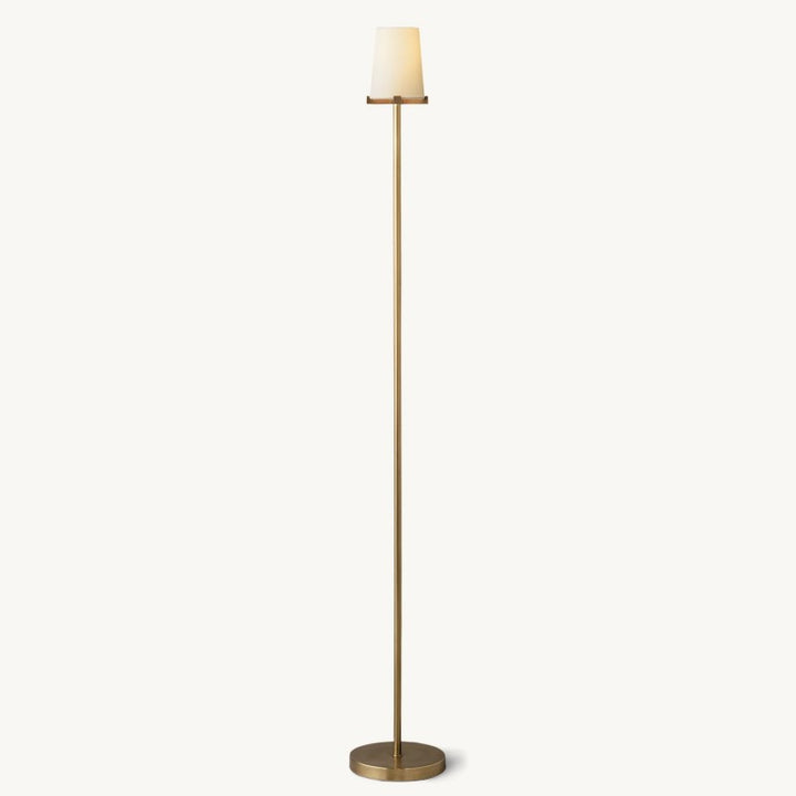 Briesha Fabric Shade Floor Lamp