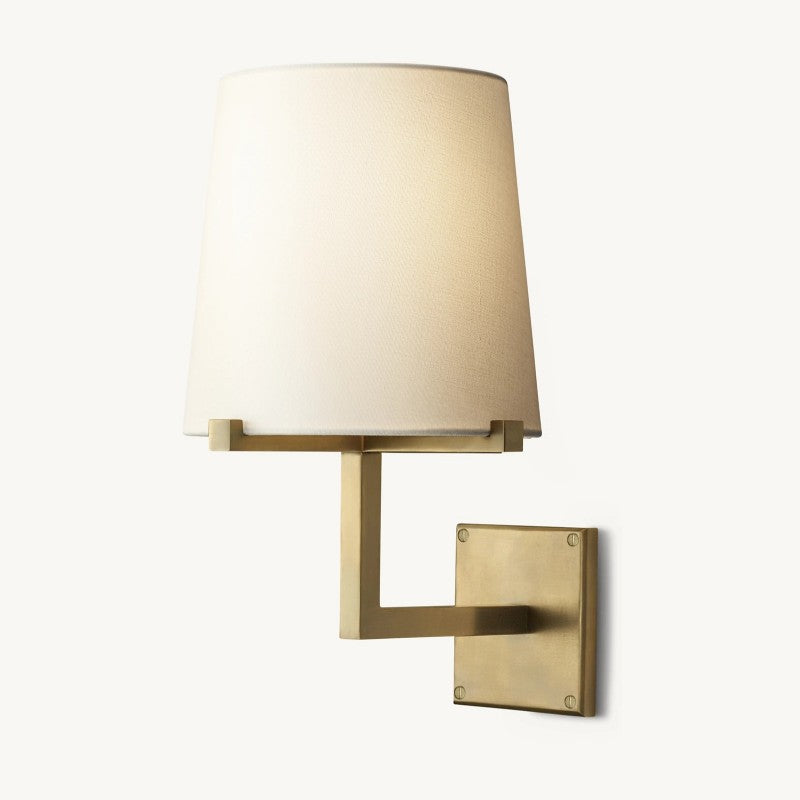 Briesha Fabric Shade Grand Sconce
