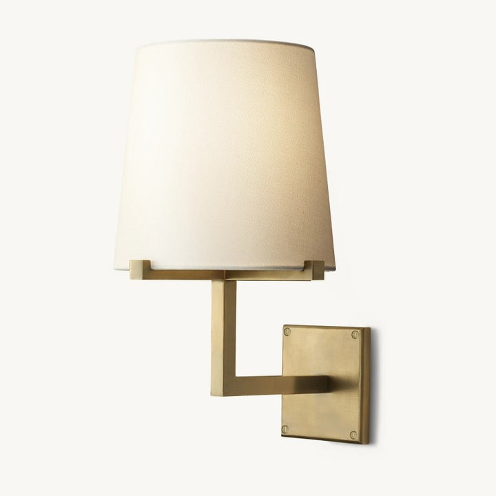 Briesha Fabric Shade Grand Sconce