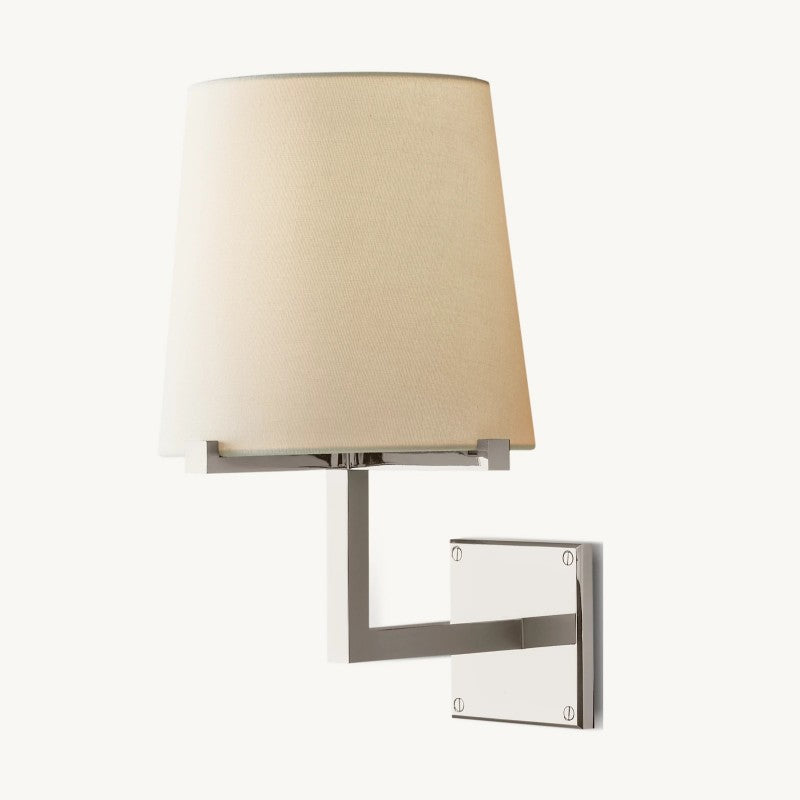 Briesha Fabric Shade Grand Sconce