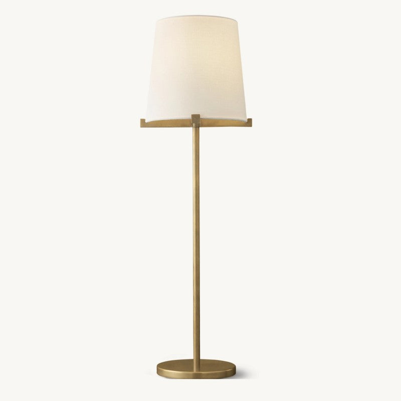 Briesha Fabric Shade Grand Table Lamp