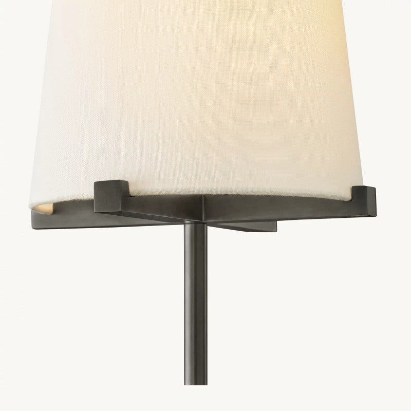 Briesha Fabric Shade Grand Table Lamp