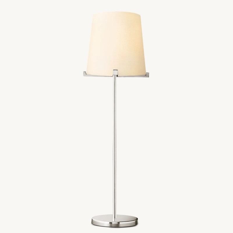 Briesha Fabric Shade Grand Table Lamp