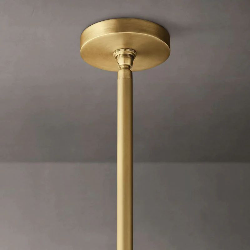 Briesha Glass Round Chandelier 48"