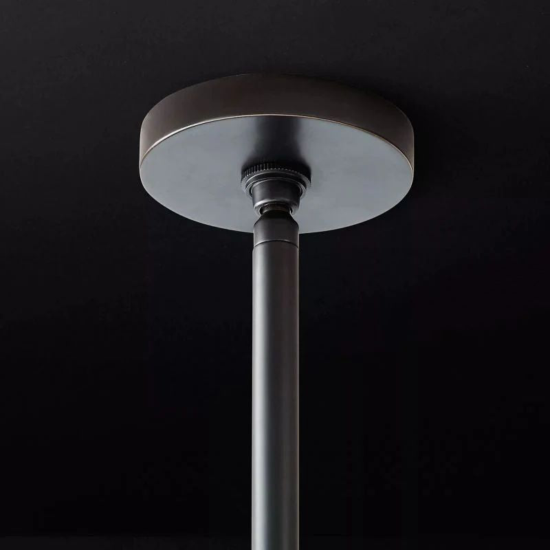 Briesha Glass Round Chandelier 60"
