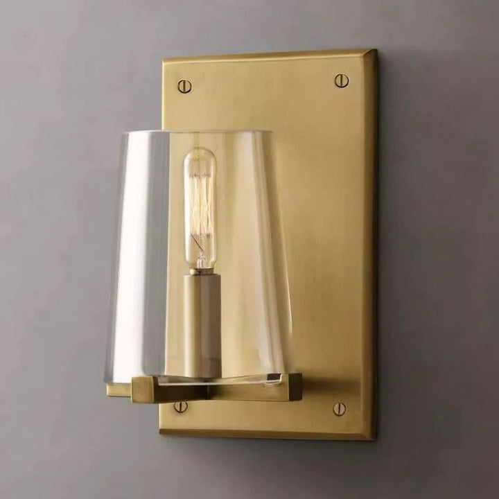 Briesha Glass Wall Sconce