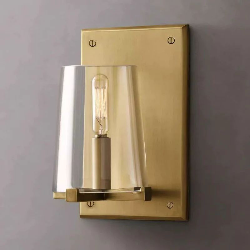 Briesha Glass Wall Sconce