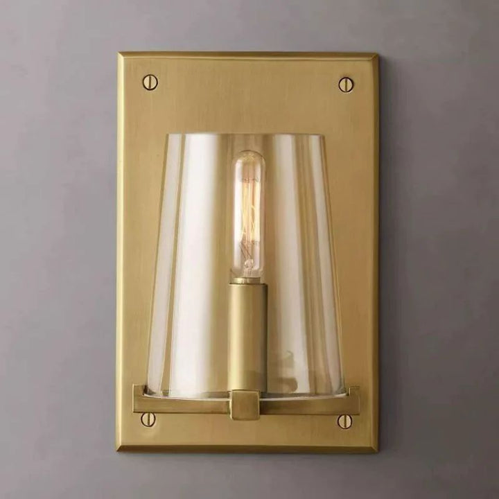 Briesha Glass Wall Sconce
