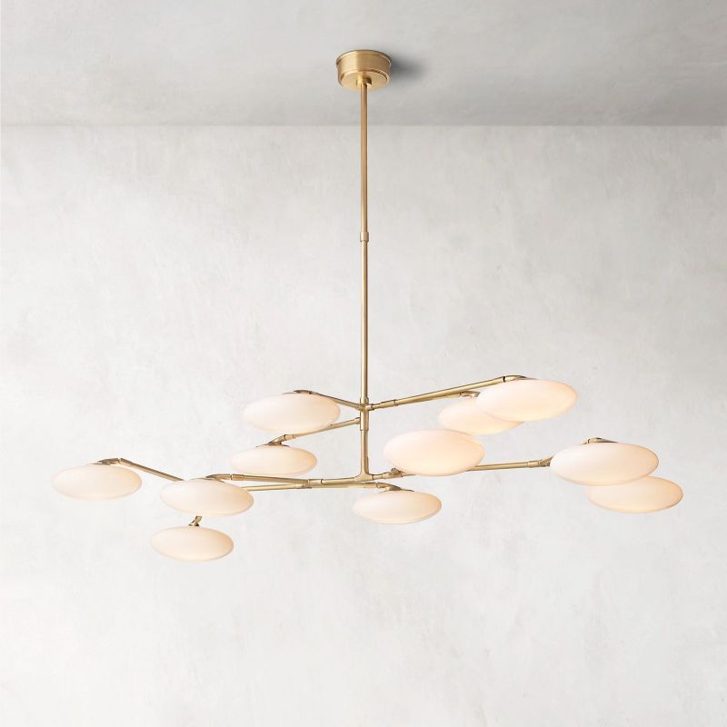 Brindille Linear  Dining Room Chandelier 65"