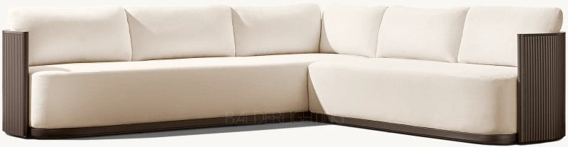 Byran Aluminum Right-Arm L-Sectional