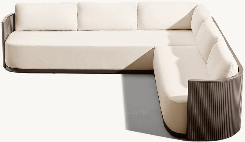 Byran Aluminum Right-Arm L-Sectional