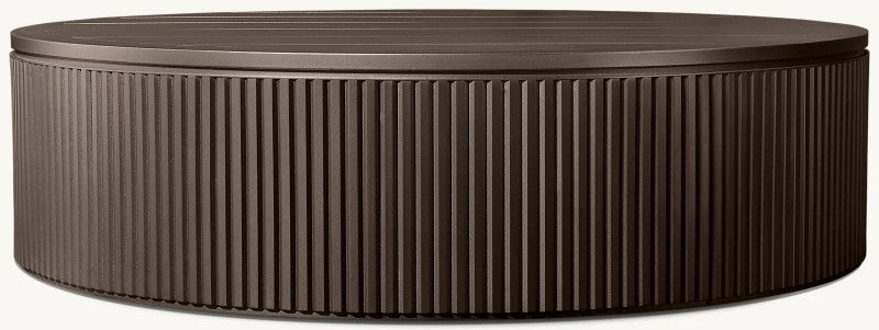 Byran Aluminum Round Coffee Table