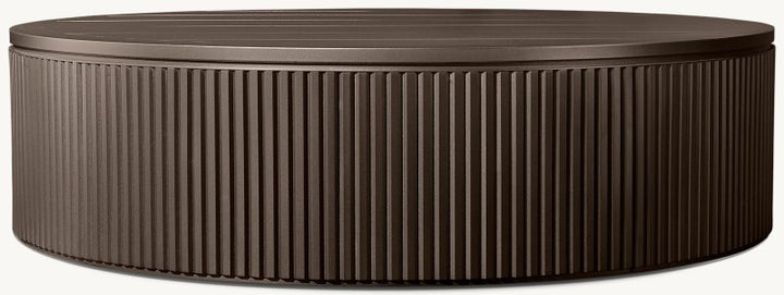 Byran Aluminum Round Coffee Table