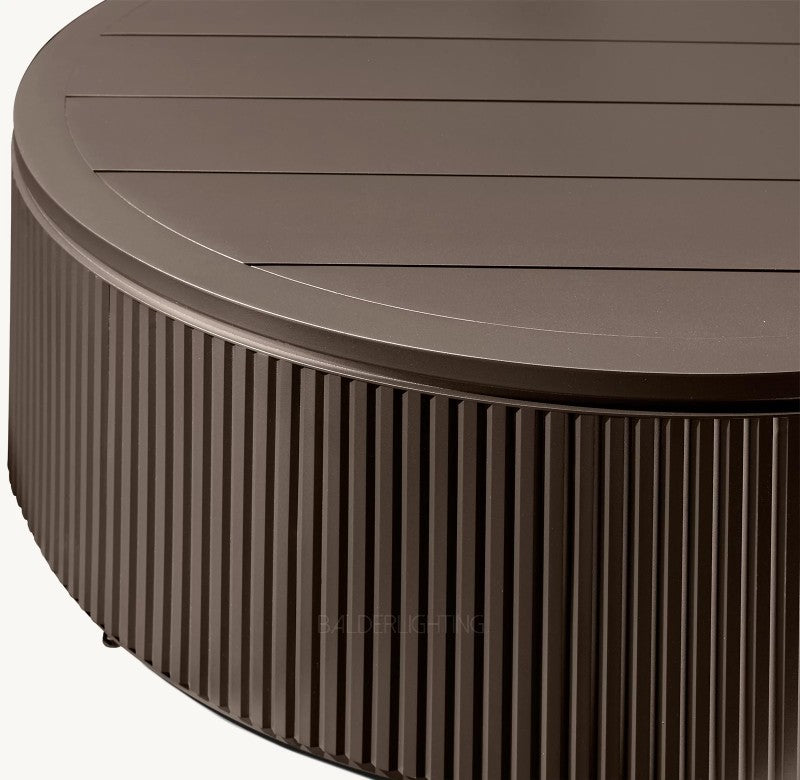 Byran Aluminum Round Coffee Table