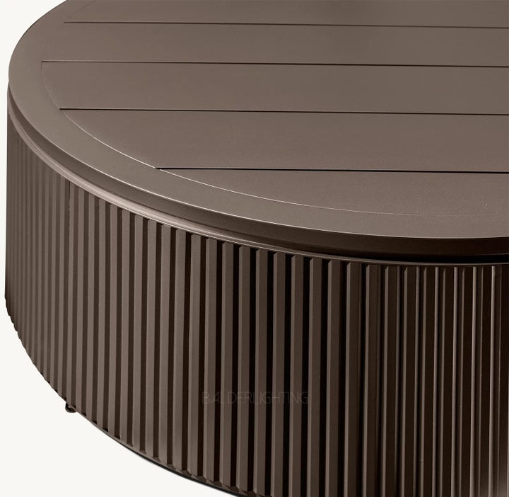 Byran Aluminum Round Coffee Table