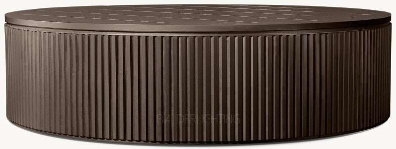 Byran Aluminum Round Coffee Table