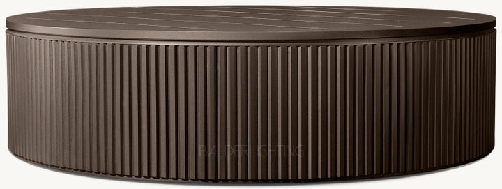 Byran Aluminum Round Coffee Table