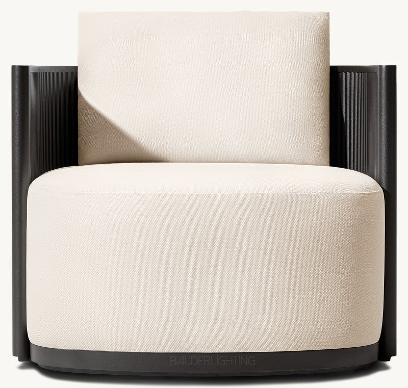 Byran Aluminum Swivel Lounge Chair