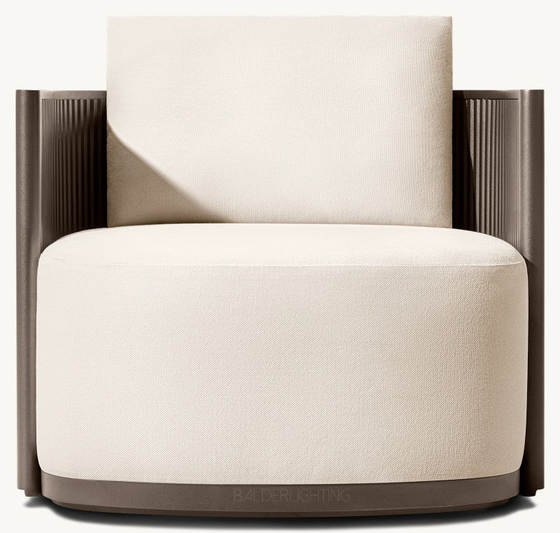 Byran Aluminum Swivel Lounge Chair