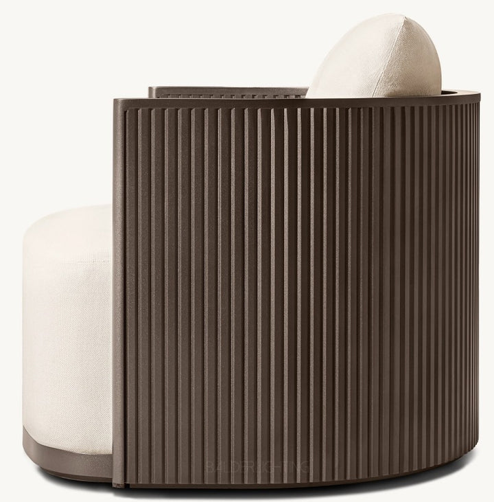 Byran Aluminum Swivel Lounge Chair