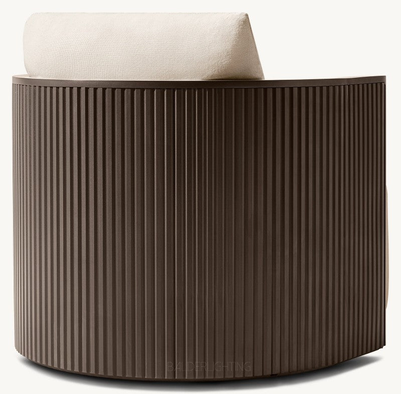 Byran Aluminum Swivel Lounge Chair