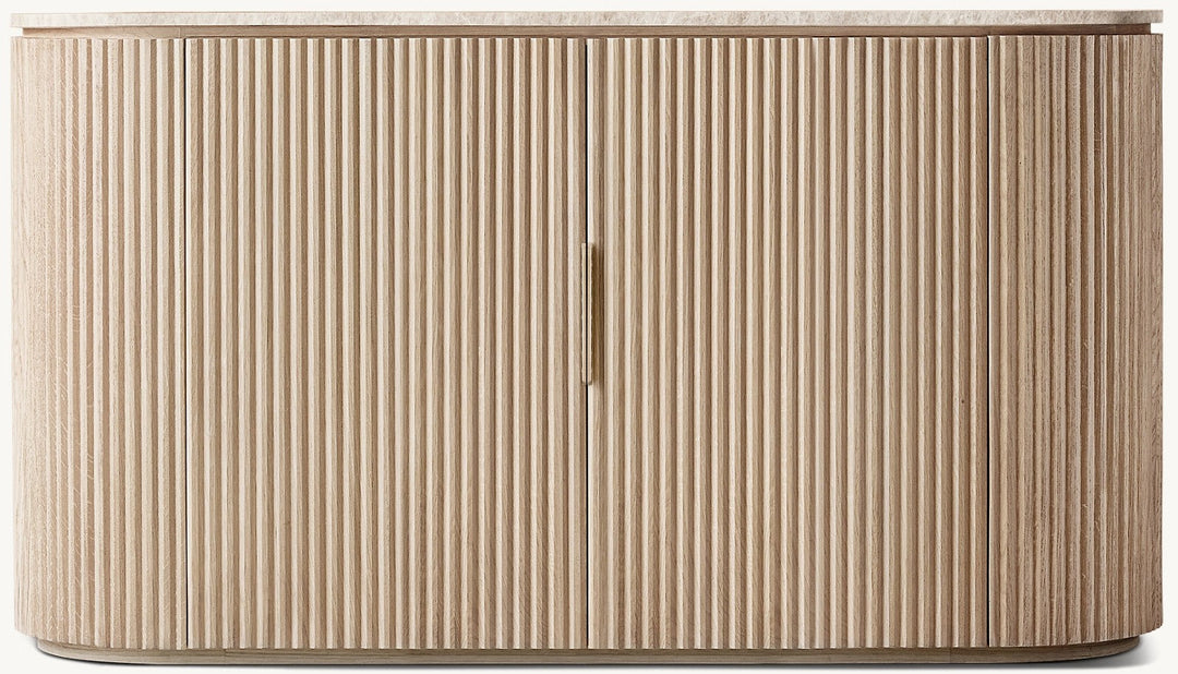 Byrean Emperador Double-Door Sideboard