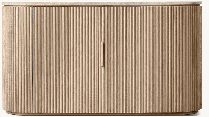 Byrean Emperador Double-Door Sideboard