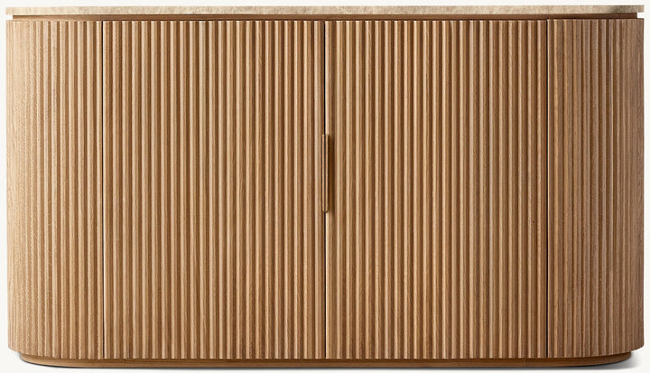 Byrean Emperador Double-Door Sideboard