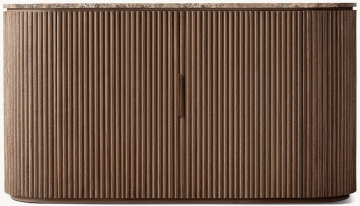 Byrean Emperador Double-Door Sideboard