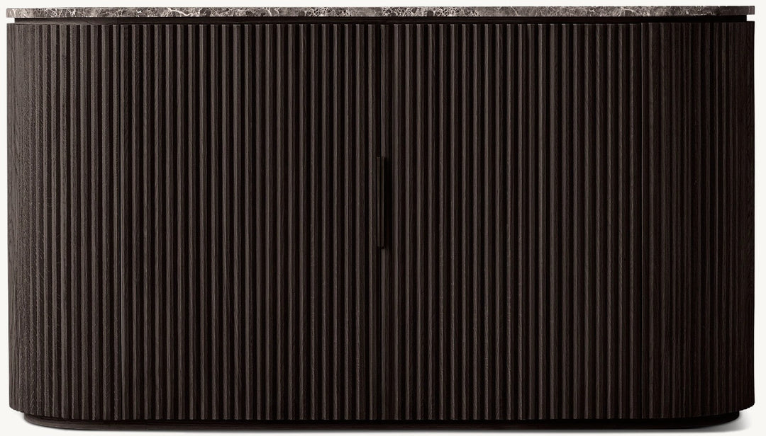 Byrean Emperador Double-Door Sideboard