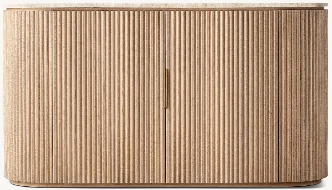 Byrean Emperador Double-Door Sideboard