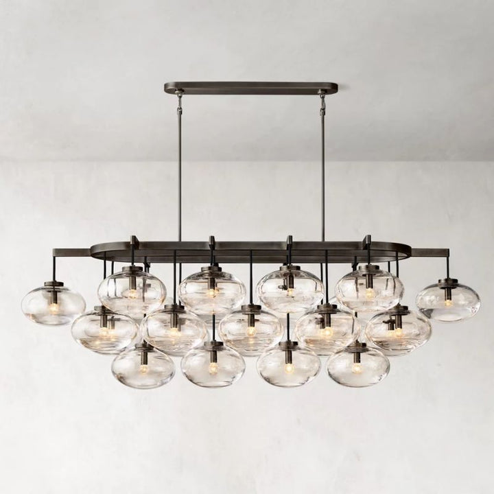 Cabrette Linear Chandelier 72" For Living Room