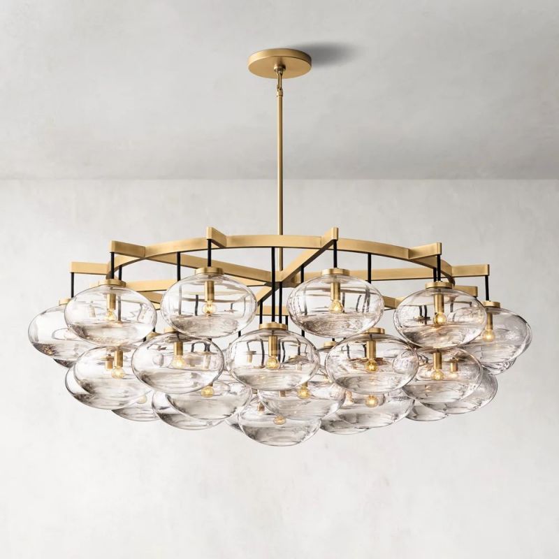 Cabrette Round Chandelier 60"