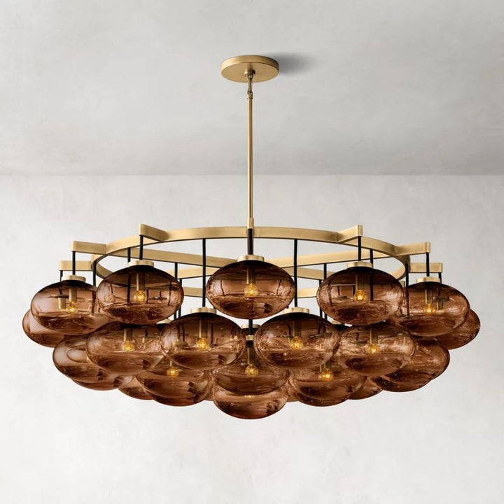 Cabrette Round Chandelier 60"