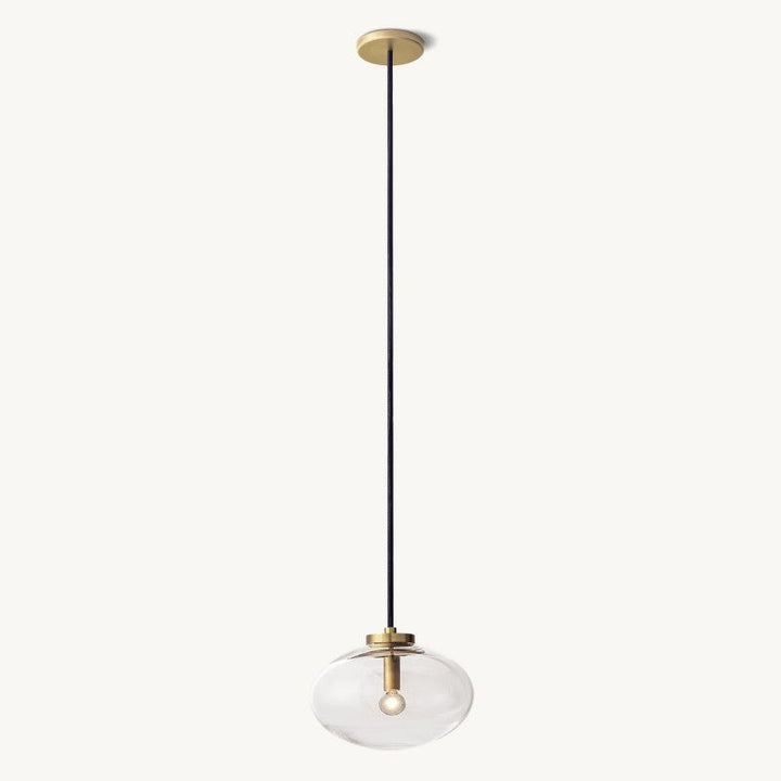 Cabrette Clear Glass Pendant