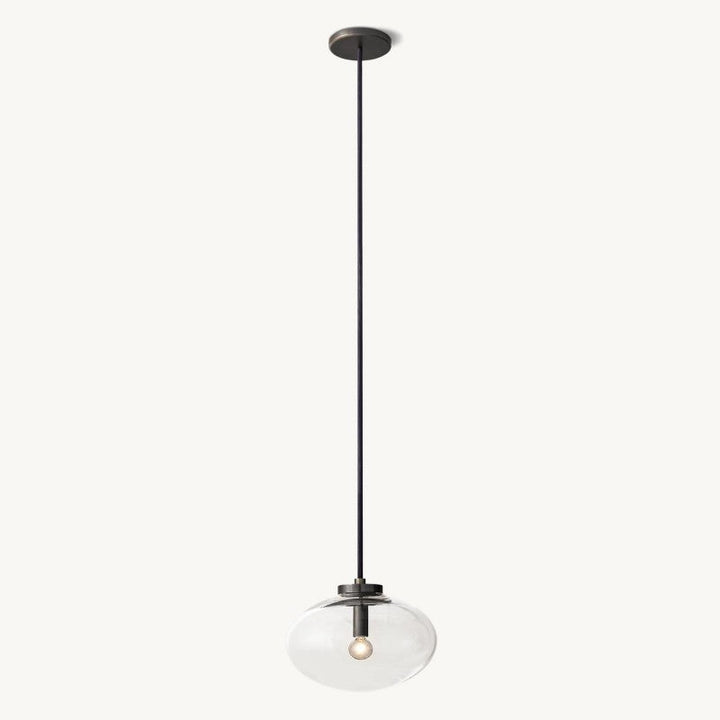 Cabrette Clear Glass Pendant