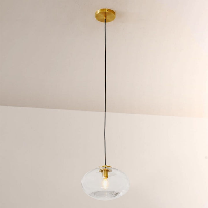 Cabrette Clear Glass Pendant