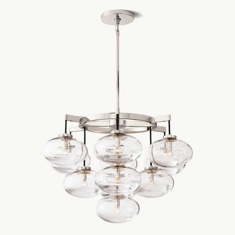 Cabrette Round Chandelier 36"