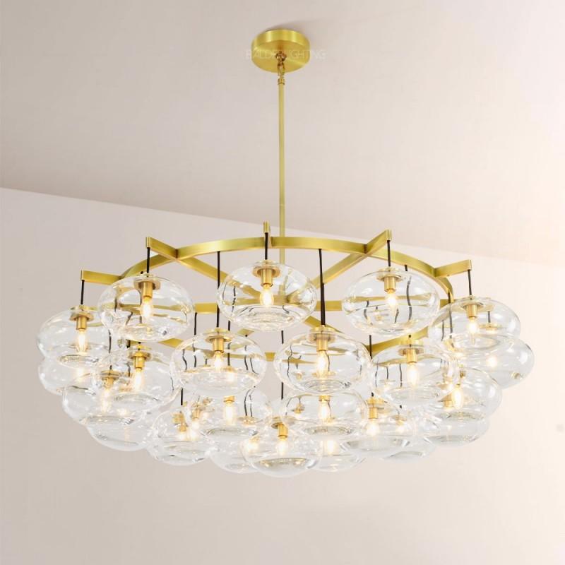 Cabrette Round Chandelier 60"