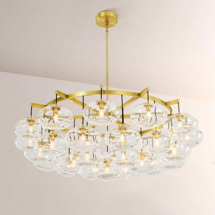 Cabrette Round Chandelier 60"