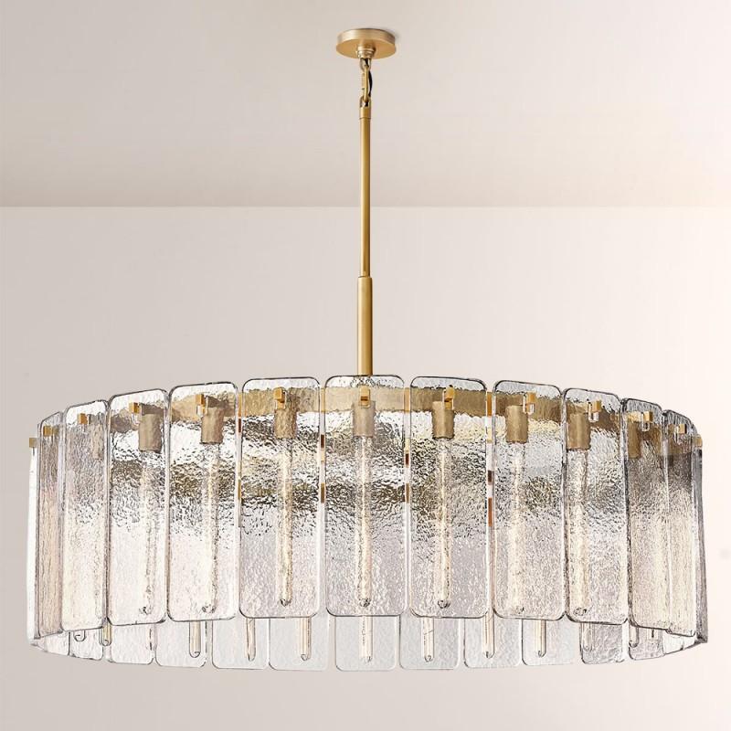 Calama Glass Round Chandelier 48"