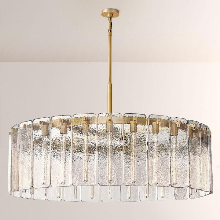 Calama Glass Round Chandelier 48"
