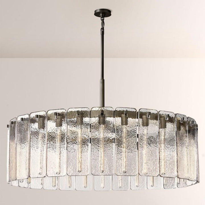 Calama Glass Round Chandelier 48"