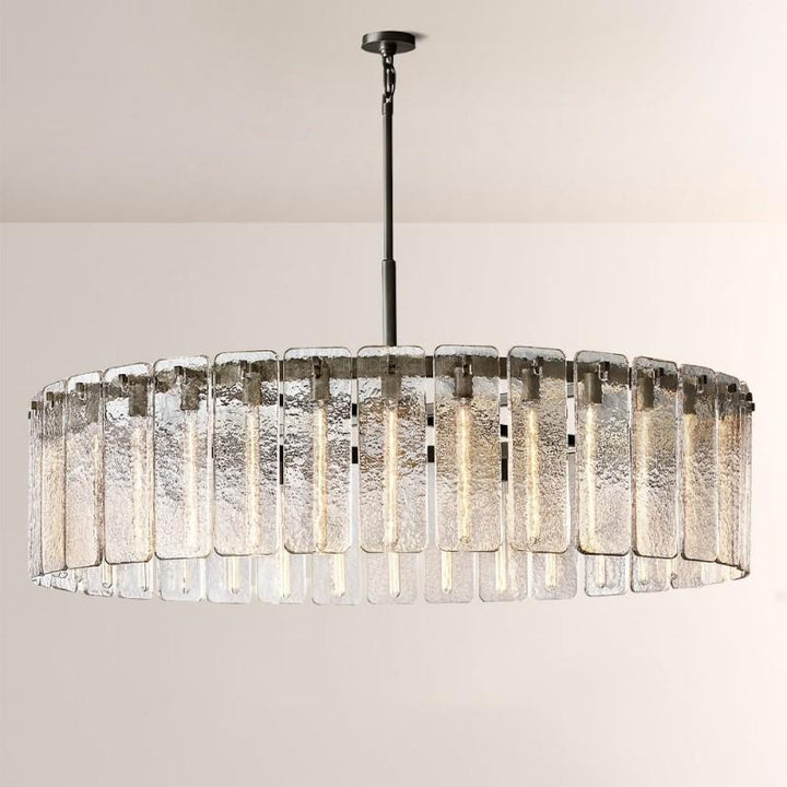 Calama Glass Round Chandelier 60"