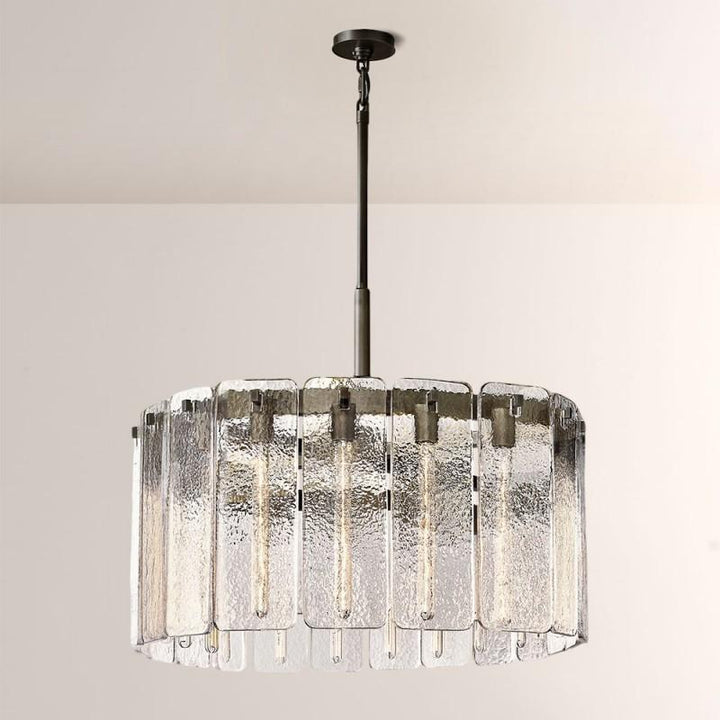 Calama Glass Round Chandelier 36"