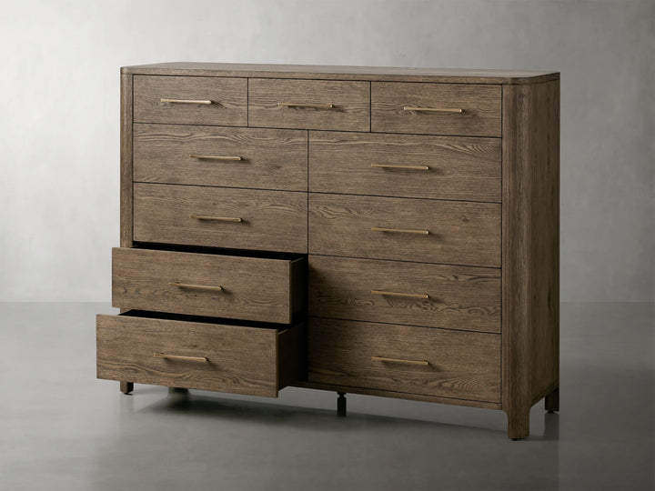 Carllie Eleven Drawer Dresser