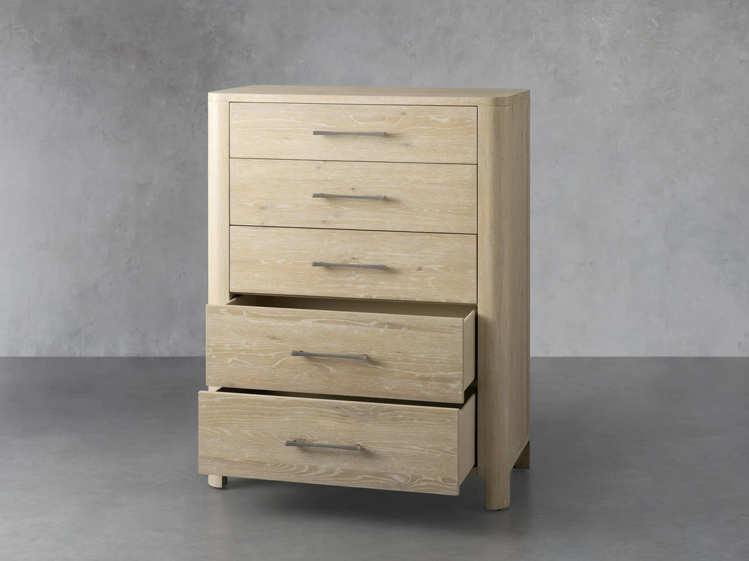 Carllie Five Drawer Dresser