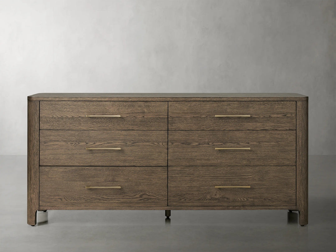 Carllie Six Drawer Dresser