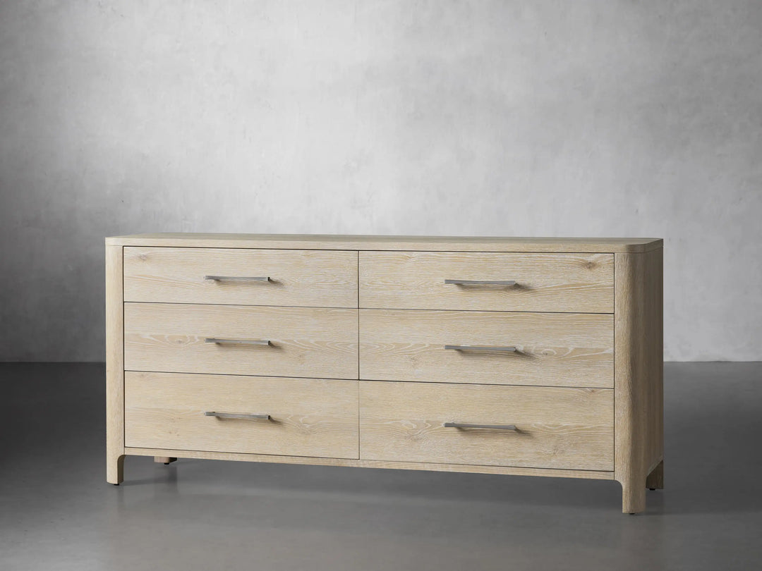 Carllie Six Drawer Dresser